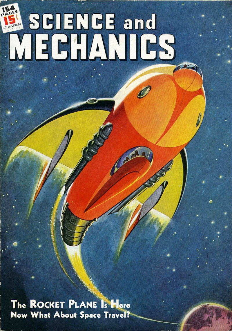 Illustration for article titled Los increíbles dibujos que imaginaron el espacio antes de alcanzarlo